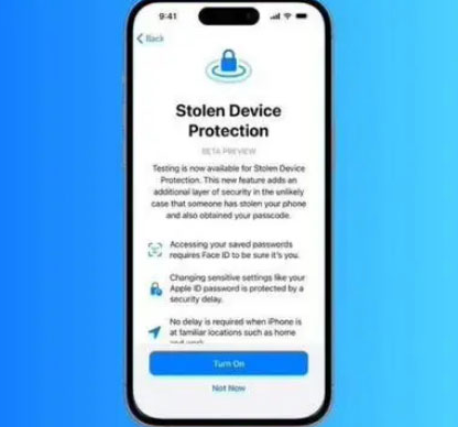 浙江苹果授权维修店分享被盗设备保护功能开启方法 