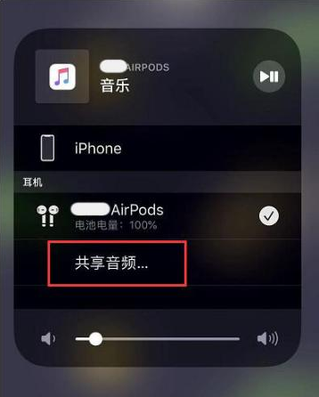 浙江苹果14音频维修点分享iPhone14音频共享设置方法 