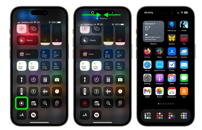 浙江苹果手机维修分享iPhone14录屏如何隐藏灵动岛和红色指示器 